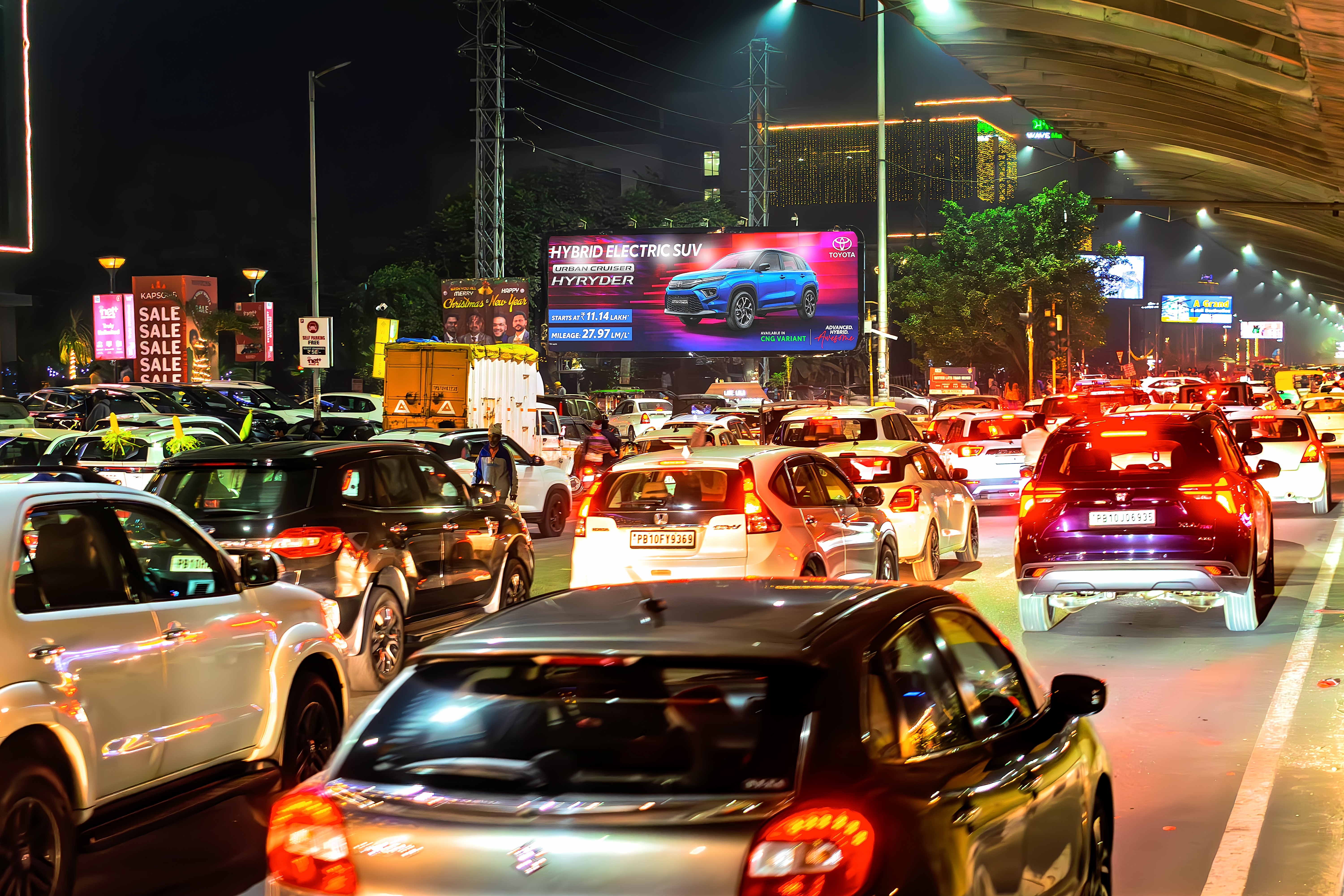 Ferozepur Road - Grandwalk Mall Lights